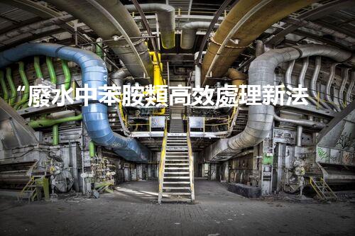 “廢水中苯胺類高效處理新法，環(huán)保先鋒引領(lǐng)綠色以后”
